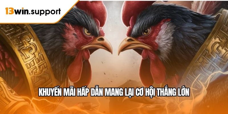 Khuyến mãi hấp dẫn mang lại cơ hội thắng lớn